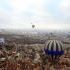 La Cappadoce vue d'en haut.